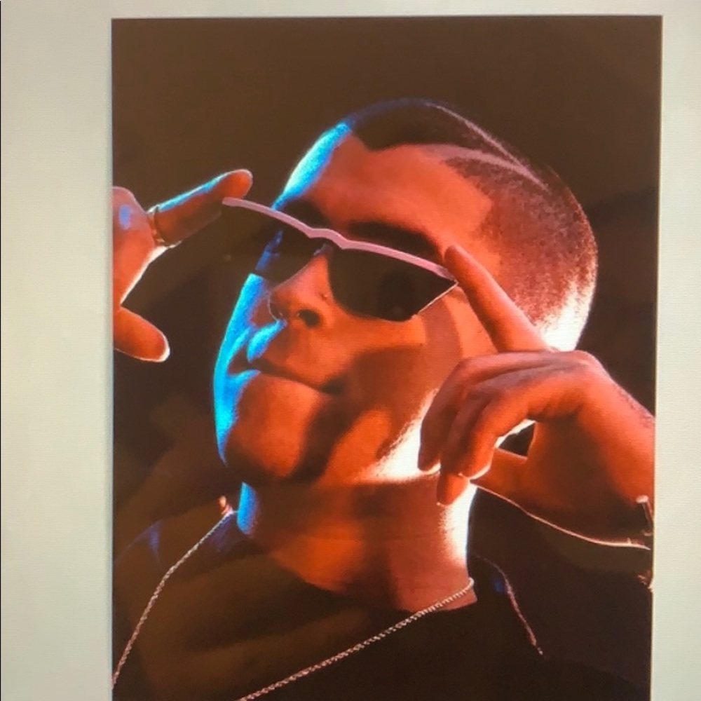 - Bad bunny poster 12”x16”